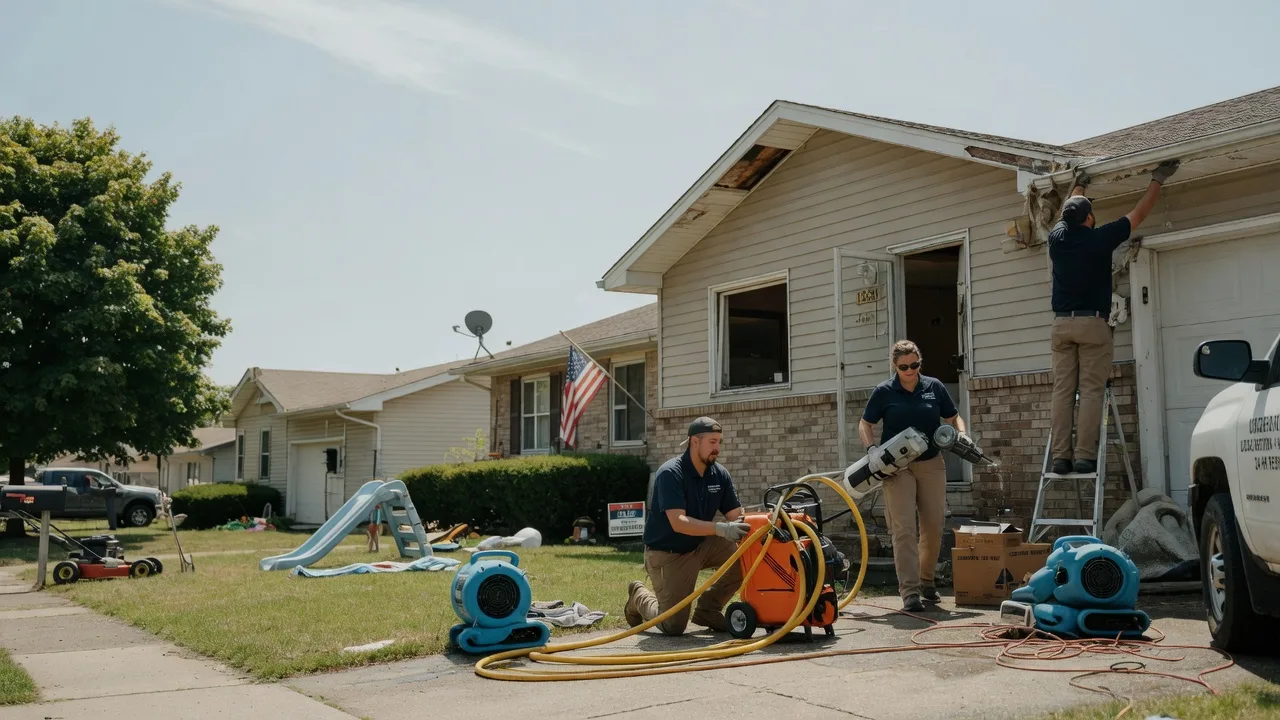 Water Damage Restoration in Lawrenceville, IL near me